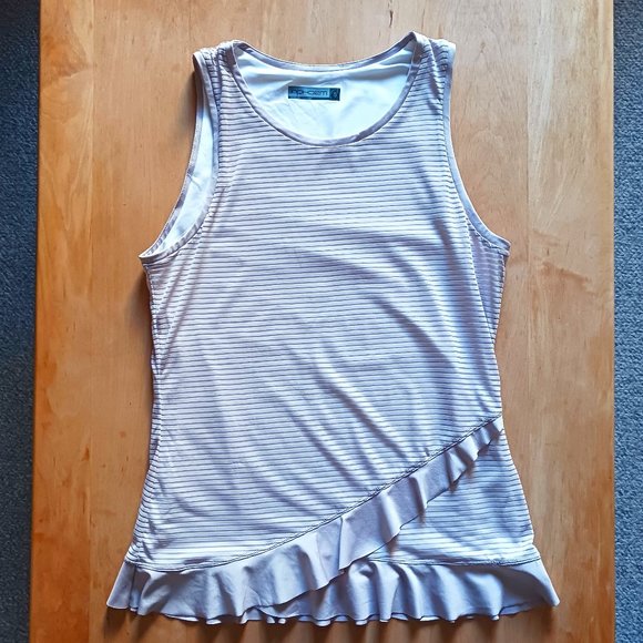 Ruffled Tennis Tank Top - Picture 1 of 9